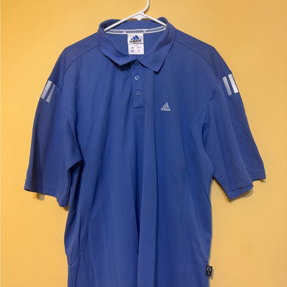 Adidas Men's Classic Blue Polo